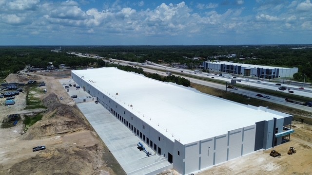 Commercial roofing project